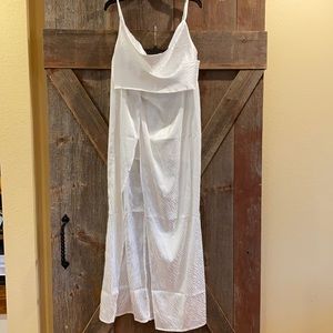 Tank top and long skirt